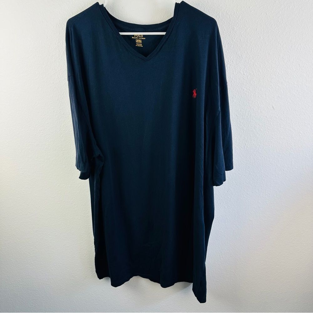 Polo Ralph Lauren Navy Blue Tee Men’s Size 2X Tall